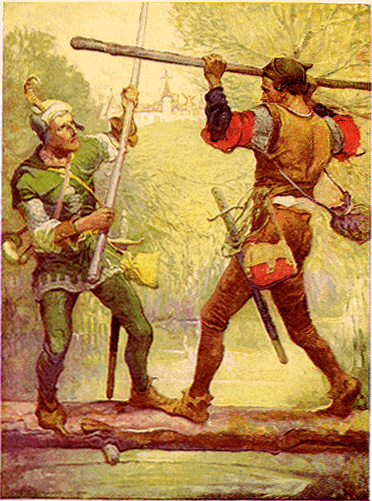 Louis Rhead Robin Hood and Little John